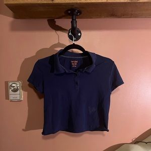 Handmade cropped polo